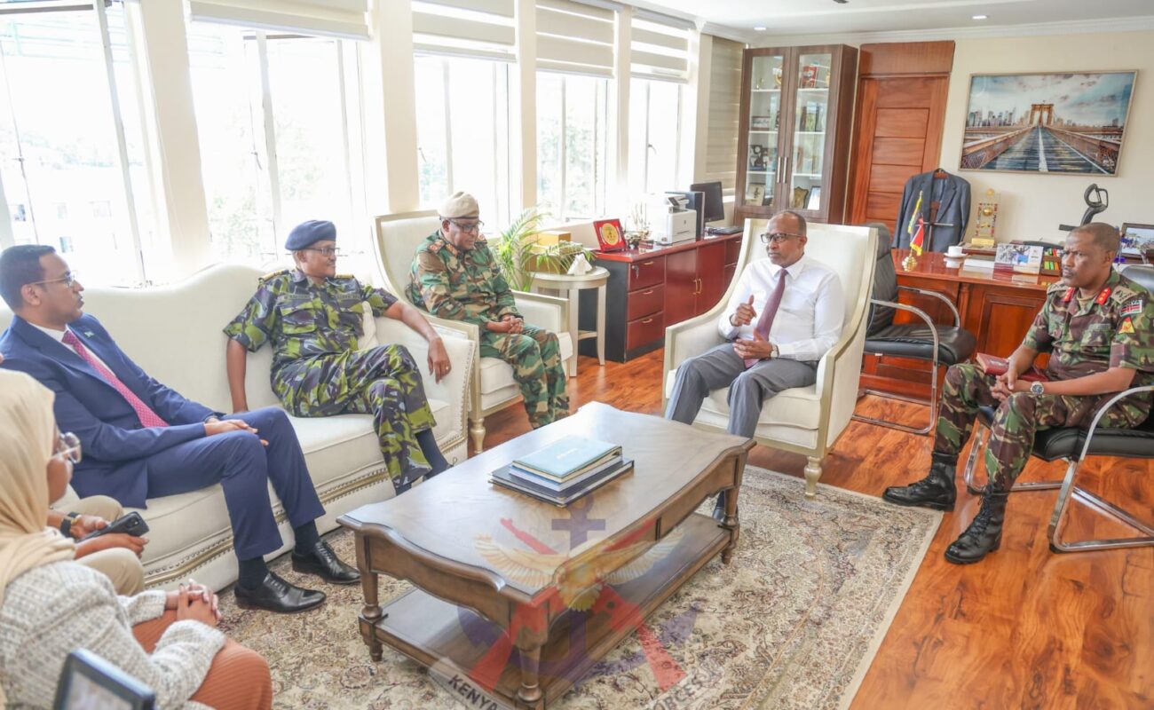 Somalia extends condolences to Kenya Defence leadership