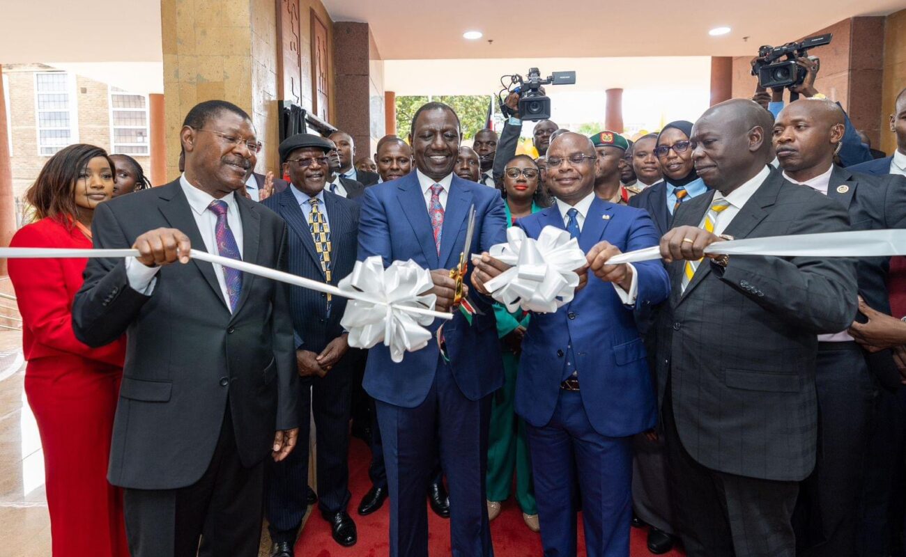 President Ruto applauds Parliament as he officially opens bunge tower