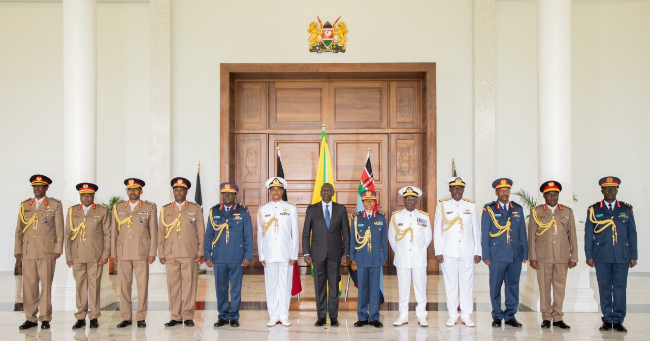 Uphold KDF’s stellar reputation, President Ruto to new command