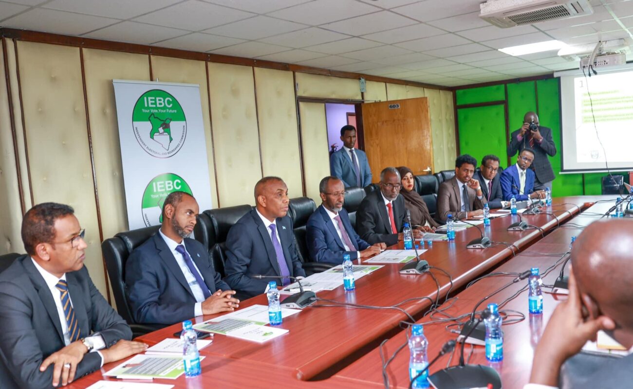 Somali Prime Minister meets with Kenya's Electoral Commission to discuss bolstering cooperation in electoral matters