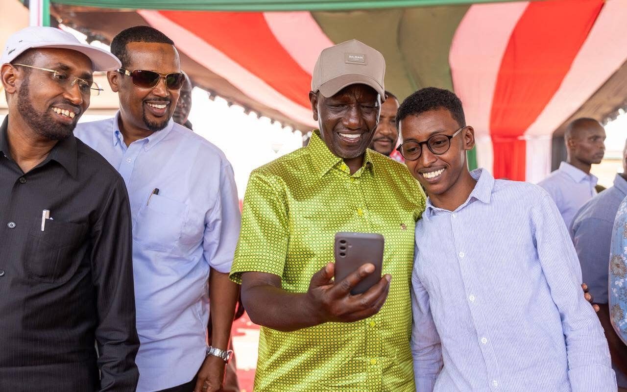 Ruto Orders Reopening of Mandera Border Post, Unveils Power Boost and KSh63 Million Youth Fund