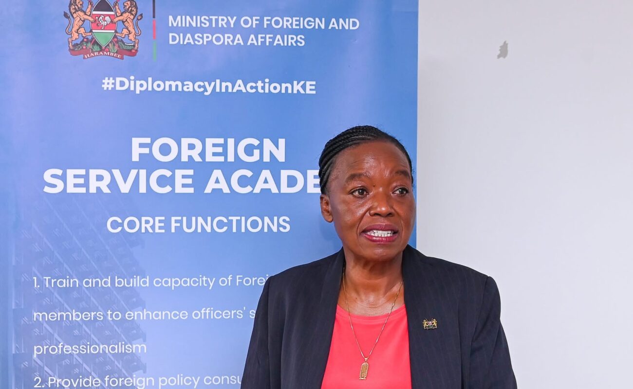 Amb. Monica Juma Calls on Diplomats to Safeguard Kenya’s National Interests