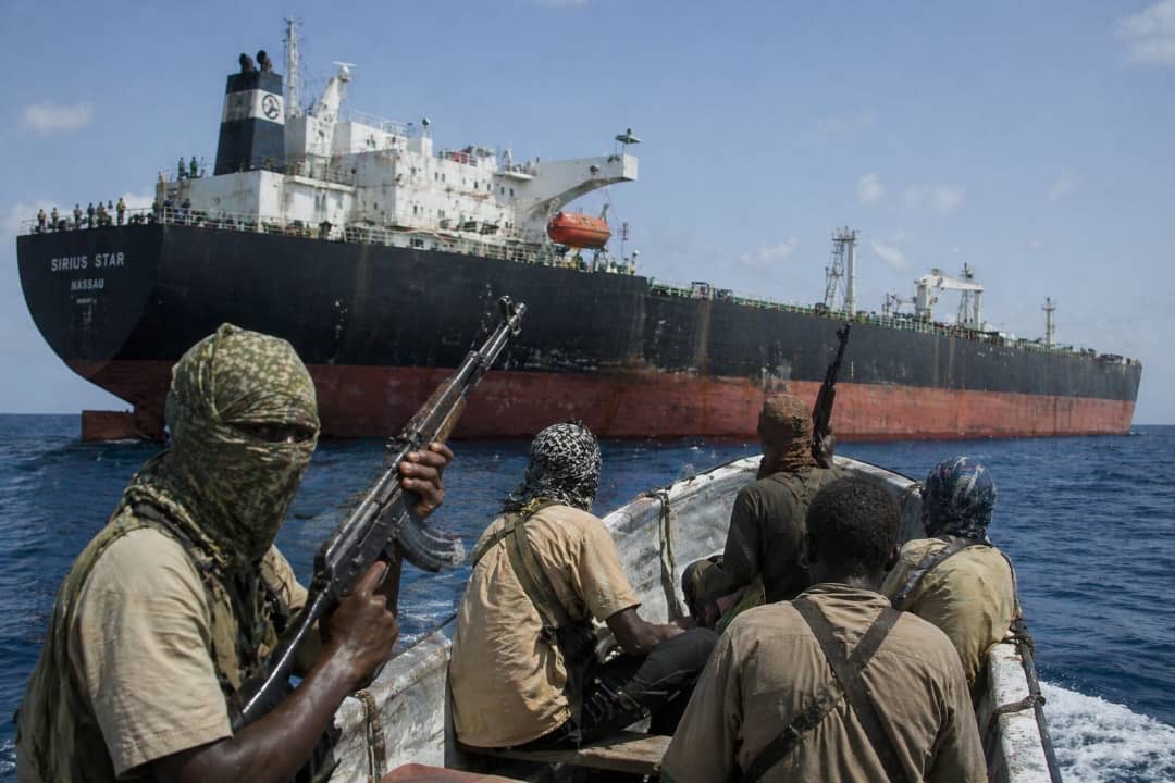 Somali pirates seize fuel tanker with foreign crew off northeast coast of Somalia