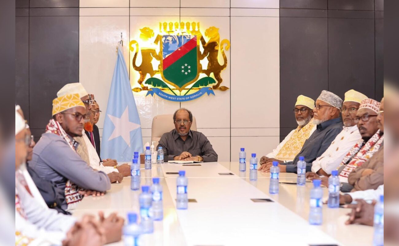 Somalia Pushes for Stability in Southwest as President Meets Elders Amid Election Plans