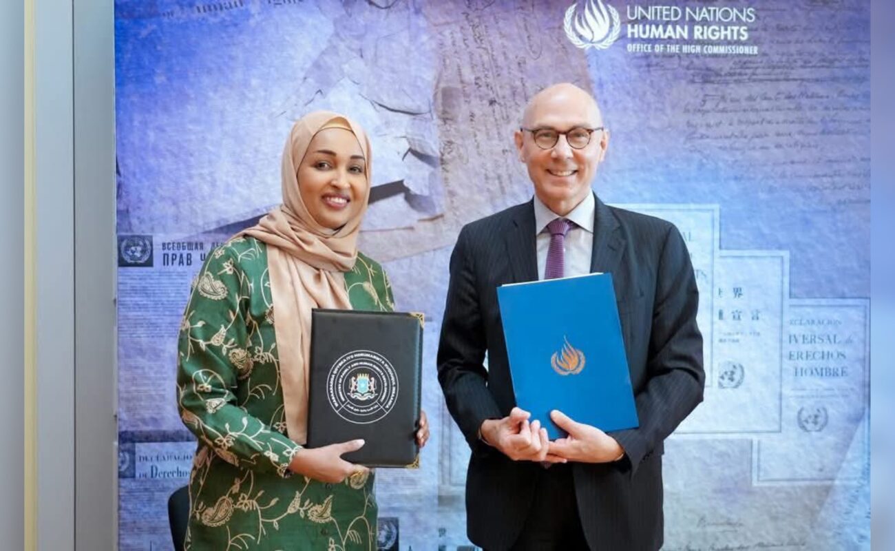 Somalia Signs Landmark U.N. Human Rights Deal, Paving Way for First OHCHR Office
