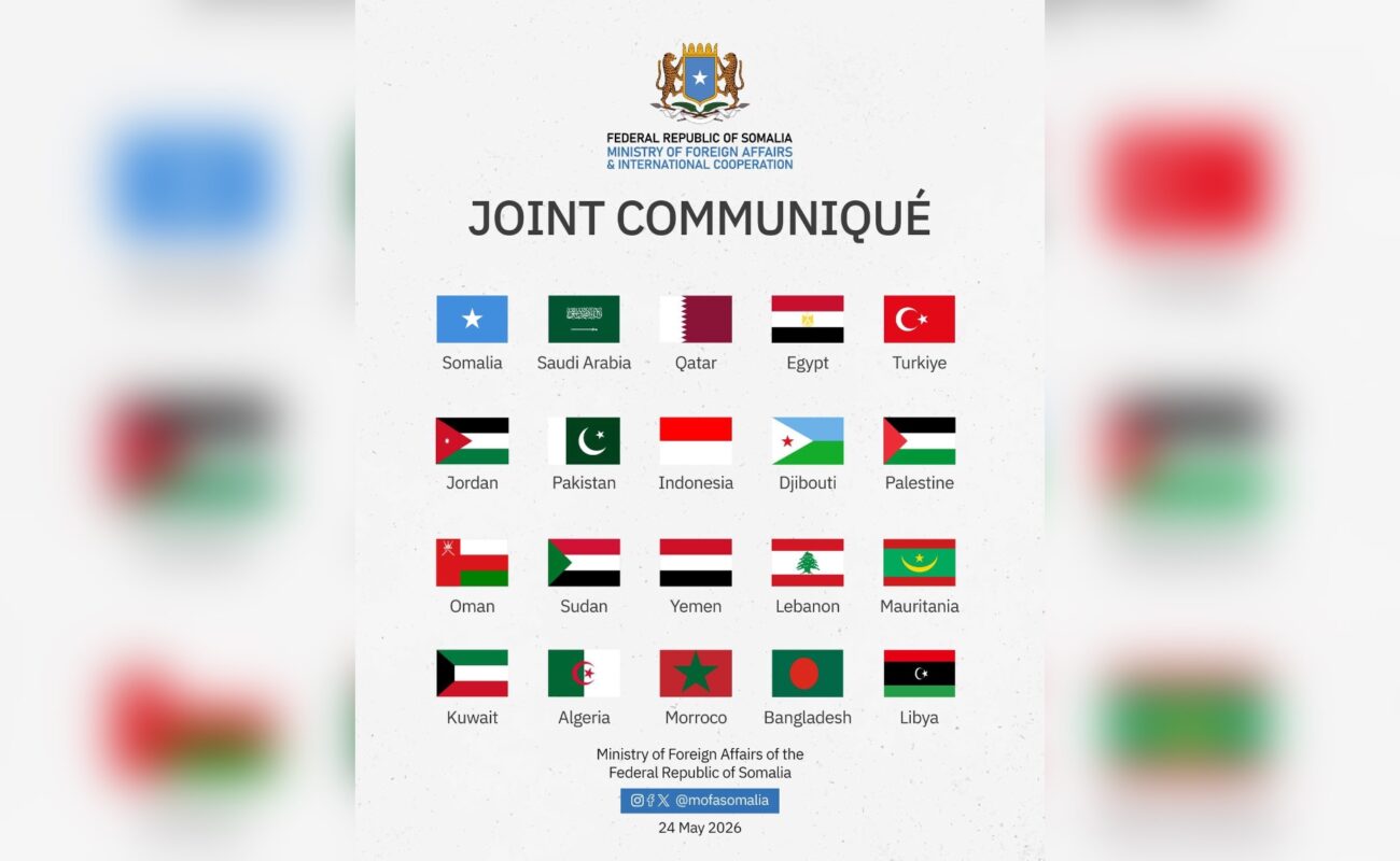 Somalia Welcomes Joint Arab-Islamic Condemnation of Somaliland’s Planned Diplomatic Office in Qudus