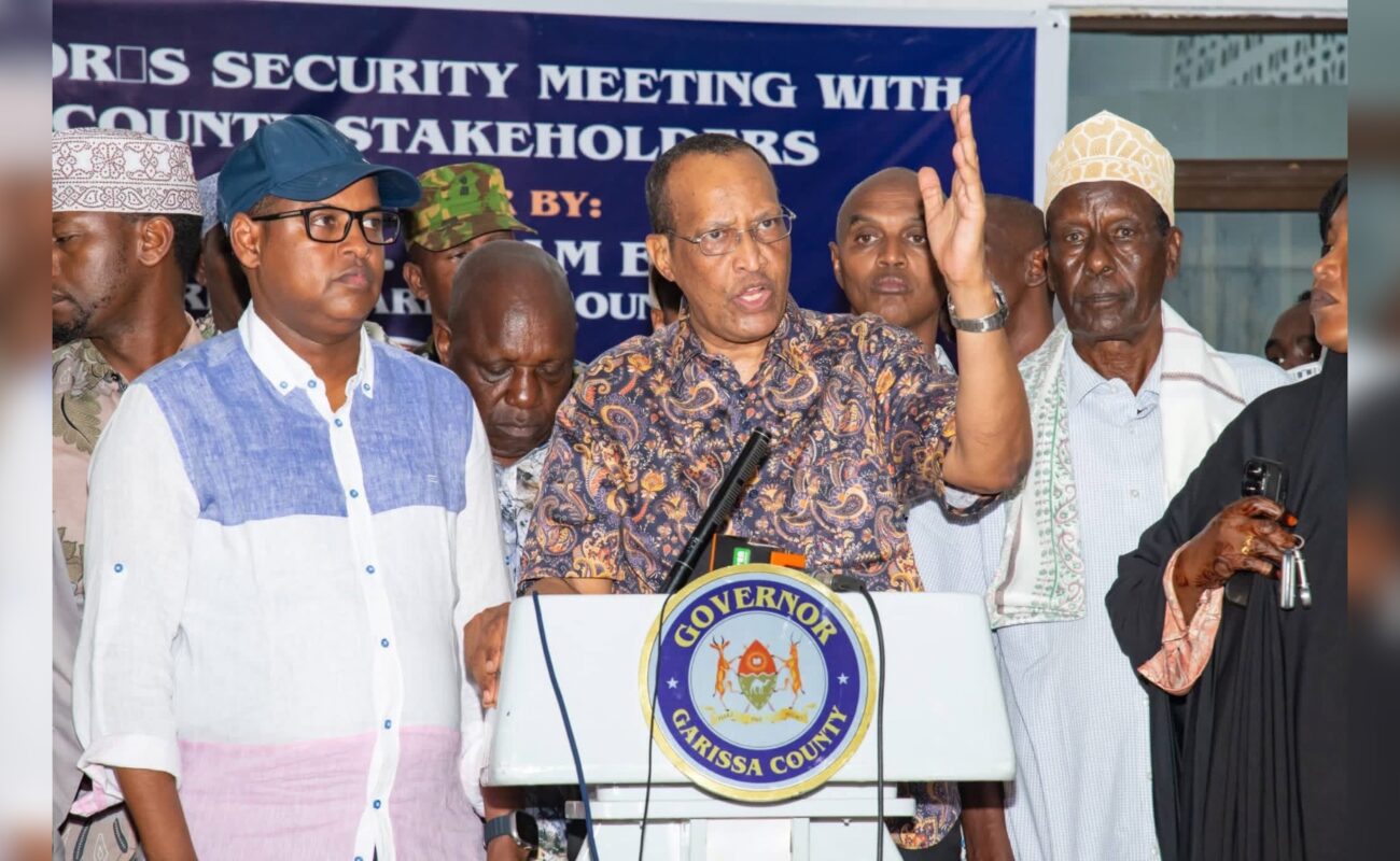 Governor fault Police, Parents for rising Insecurity in Garissa Town