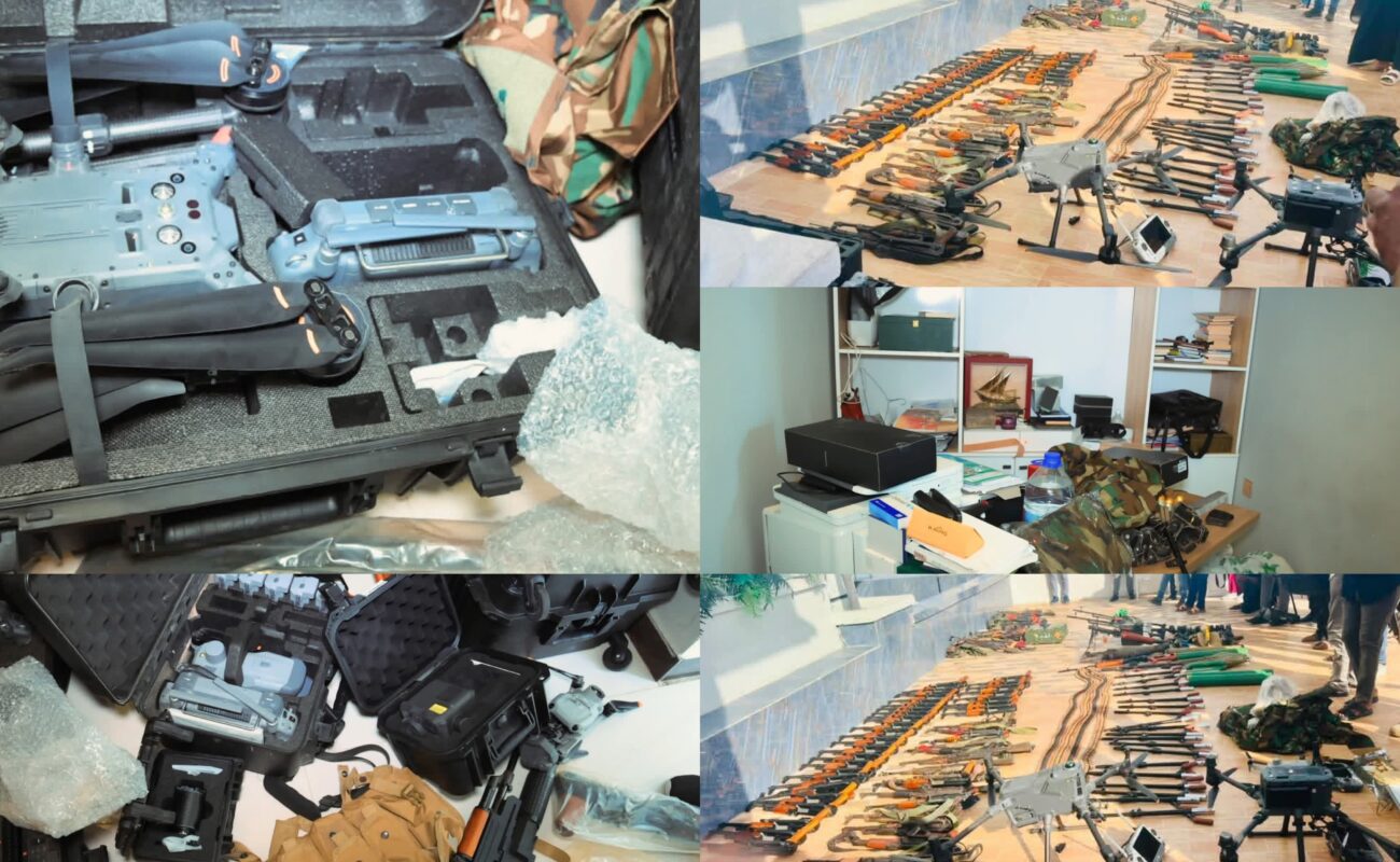 Somali Police Display Weapons Recovered from Elite Hotel as Security Crackdown Intensifies in Mogadishu