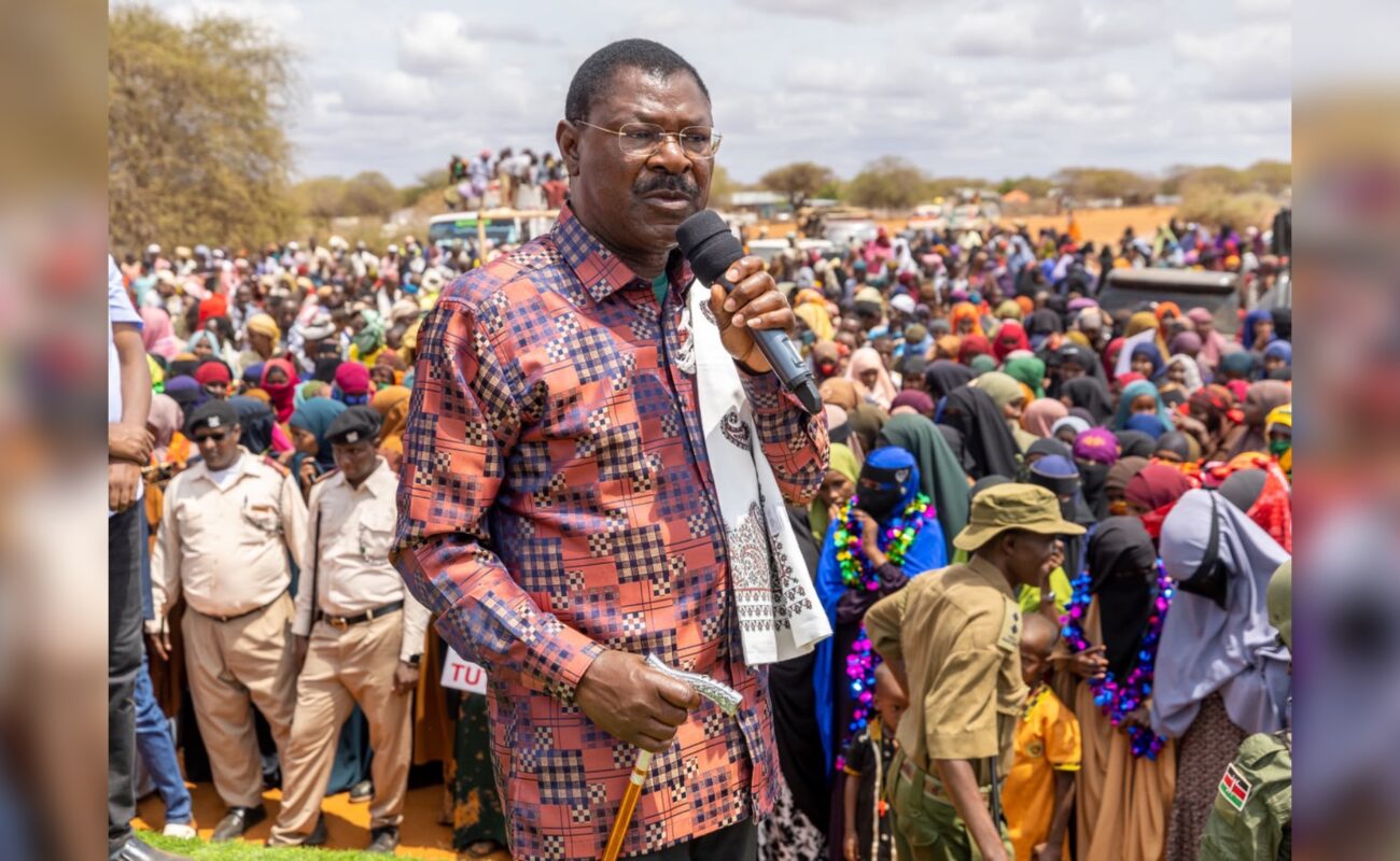 Wetang'ula rallies Mandera to back Ruto’s re-election bid, cites ID reforms and mega projects