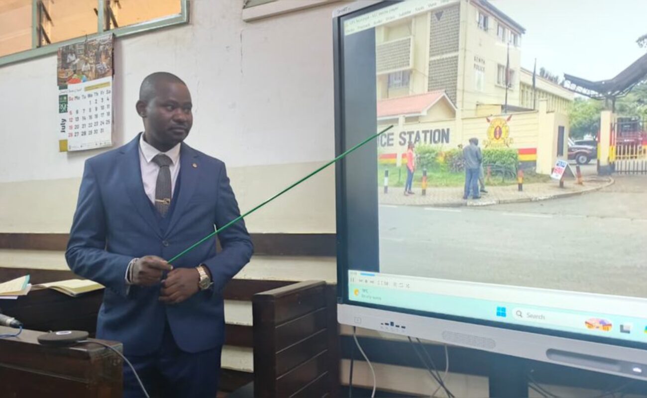 Court told CCTV evidence shows Albert Ojwang left Central Police Station while unresponsive