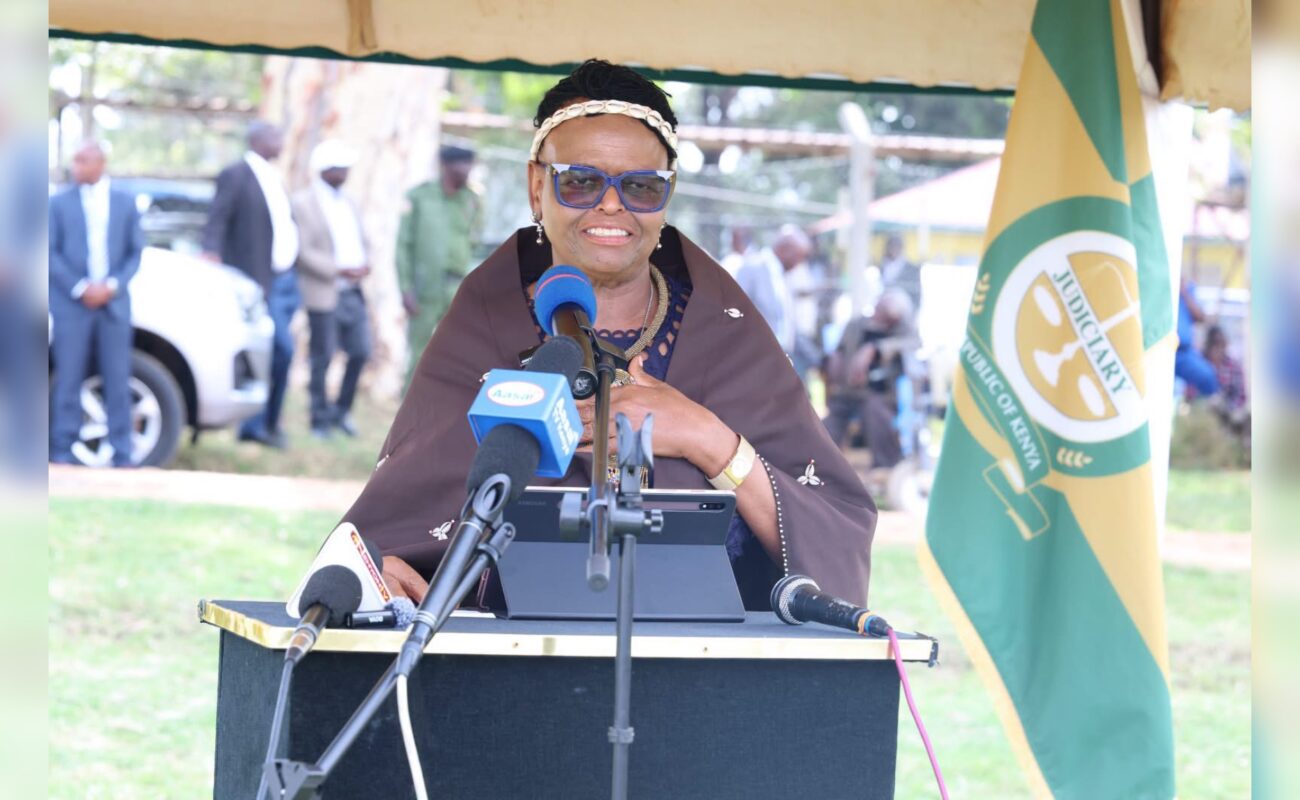 CJ Unveils Bomet Alternative Justice Systems Initiative to Strengthen People-Centred Access to Justice